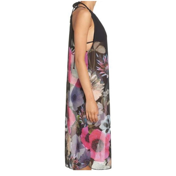 Ted Baker Neon Poppy Cover Up Size Large - Picture 3 of 6